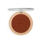 Makeup Revolution Reloaded Pressed Powder - Dark - Distacart