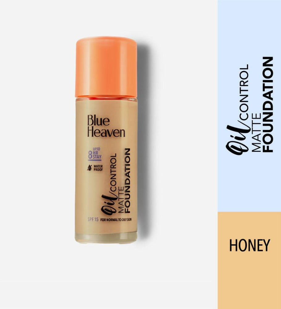 Blue Heaven Oil Control Matte Foundation SPF 15 Honey
