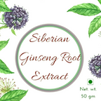 Nxtgen Ayureveda Siberian Ginseng Root Extract