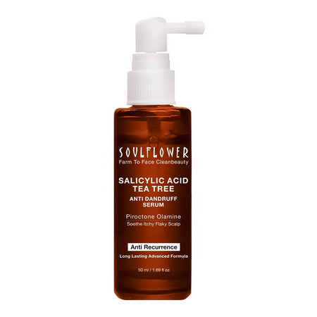 Soulflower Anti Dandruff Hair Serum with Salicylic acid