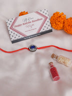 Designer kundan Rakhi - Ruby Raang - Distacart