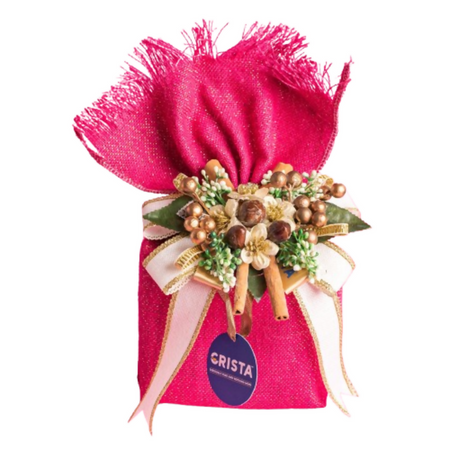 Crista Spices Earthy Spice Potli - Pink