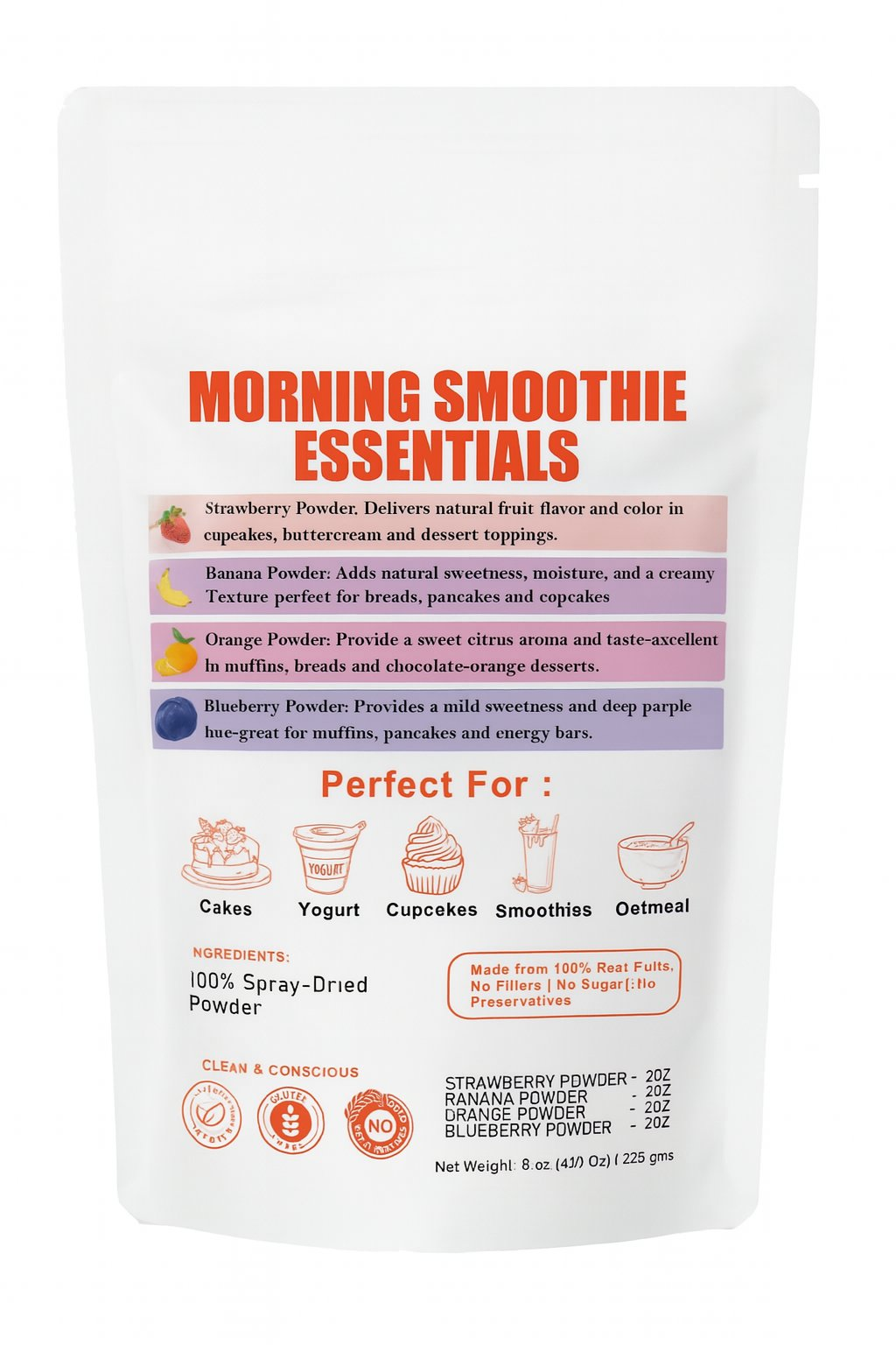 exotic gourmet collection fruit powder combo 200 gm copy
