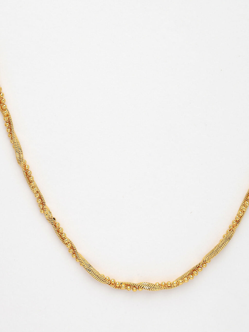 NVR Women's Set of 2 Gold-Polished Minimal Chain