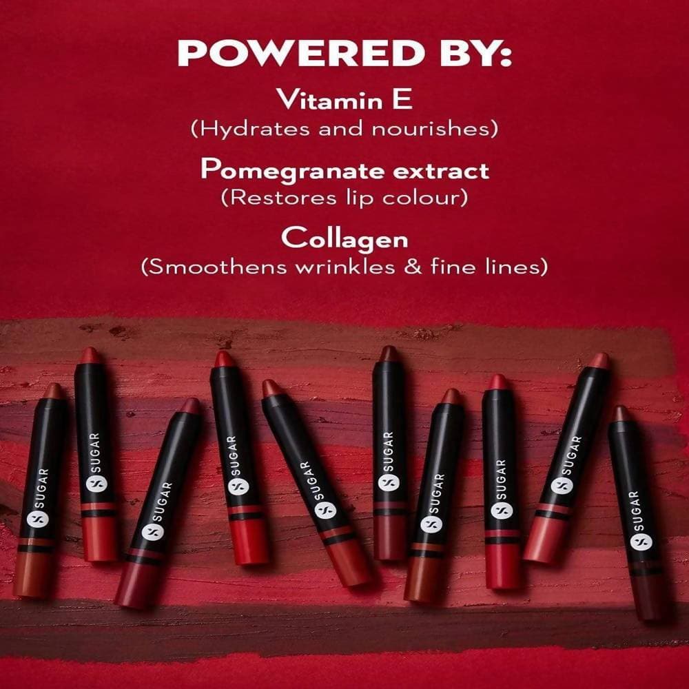 Sugar Plush Crush Creme Crayon - Bourbon Bree (Peach Brown)