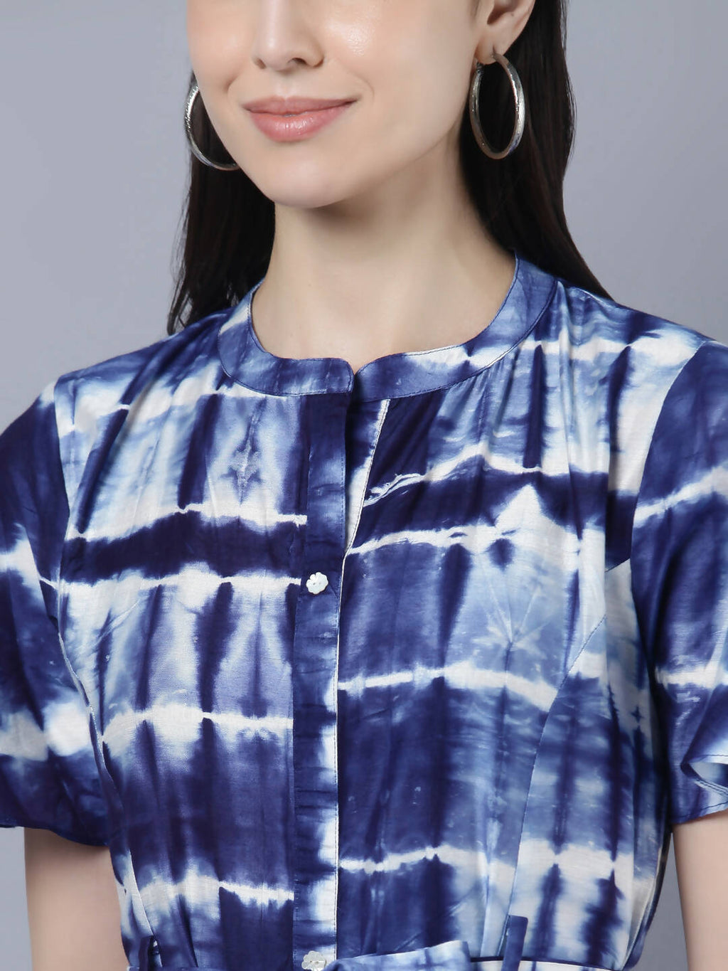 Myshka Stylish Multicolor Half Sleeve Women's Dress - Distacart