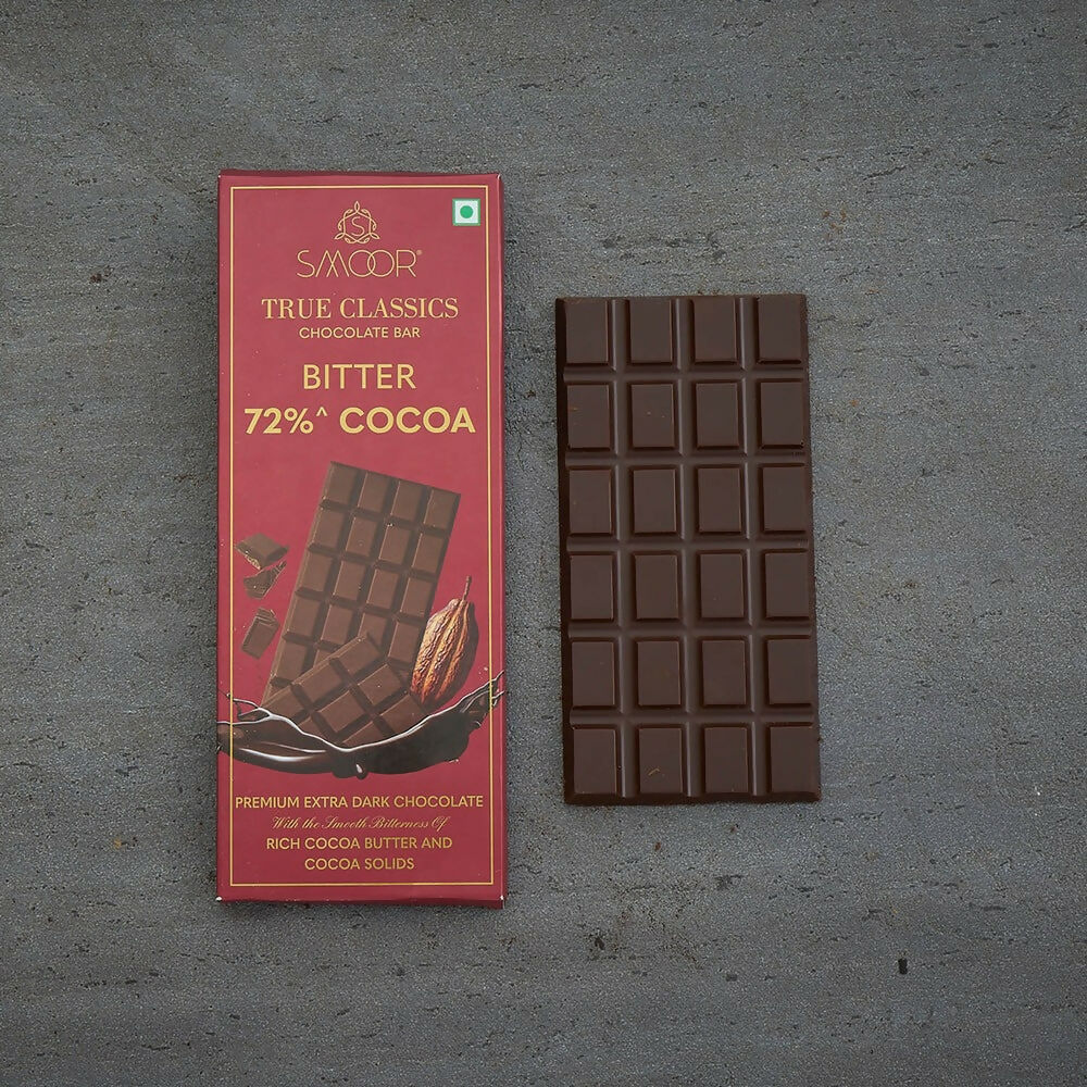 Smoor True Classics 72% Cocoa Extra Dark Chocolate - Distacart