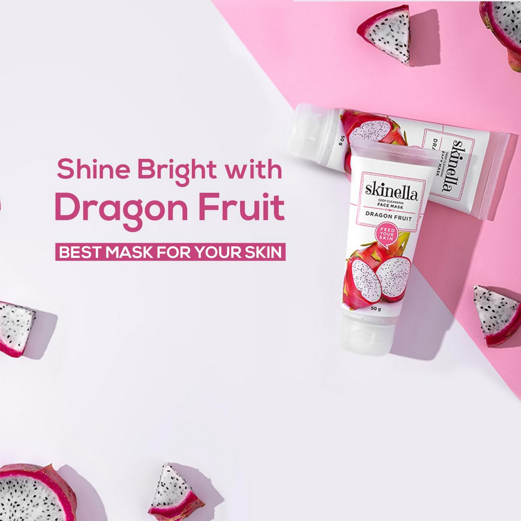 Skinella Dragon Fruit Instaglow Paste Face Mask