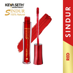 Keya Seth Aromatherapy 100% Natural Liquid Sindoor - Red - Distacart