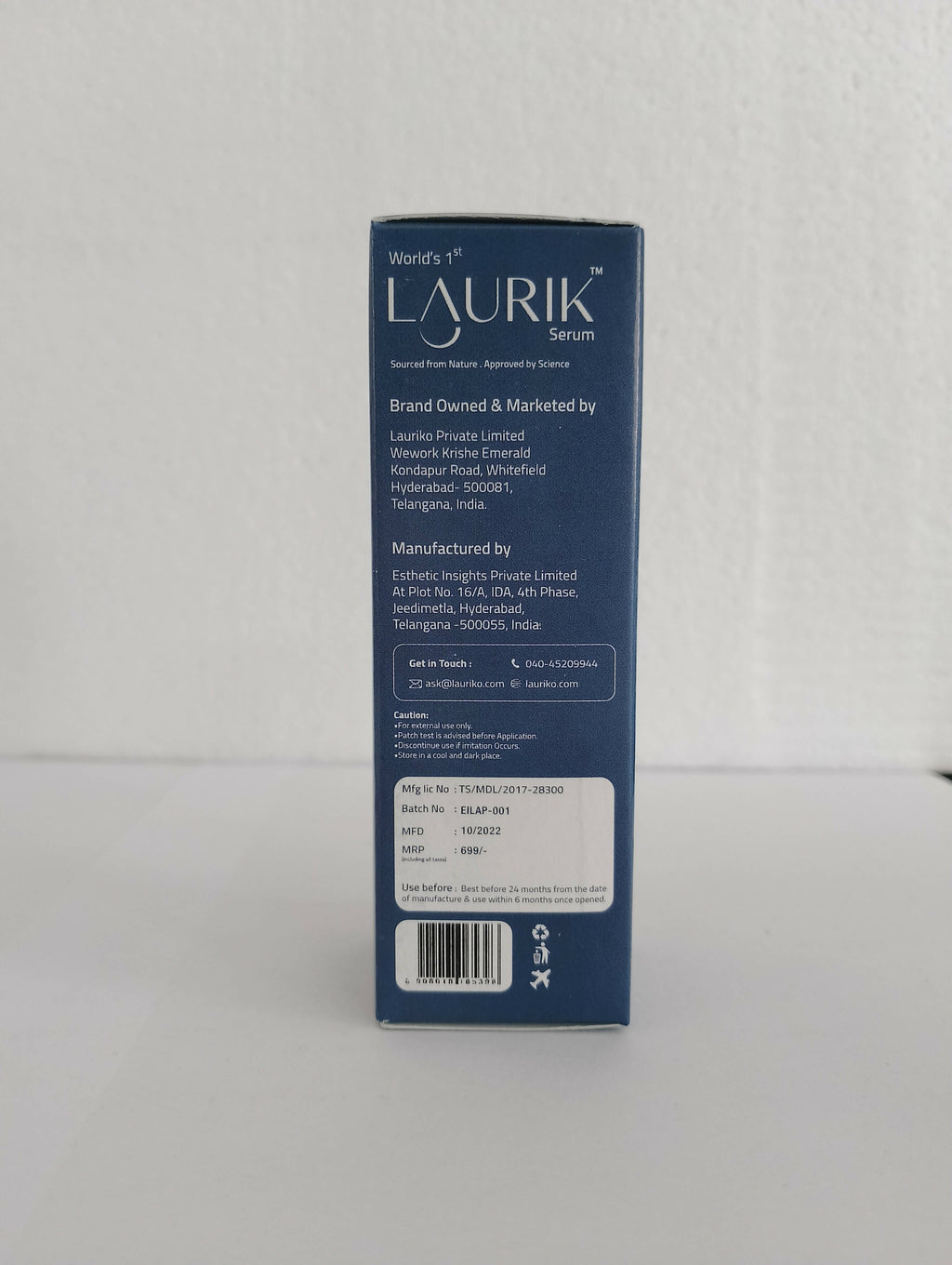 Laurik Anti Pigmentation & Lightening Serum For Men & Women with Alpha Arbutin, Retinol, Niacinamide & Vit-C for Dark Patches & Spots