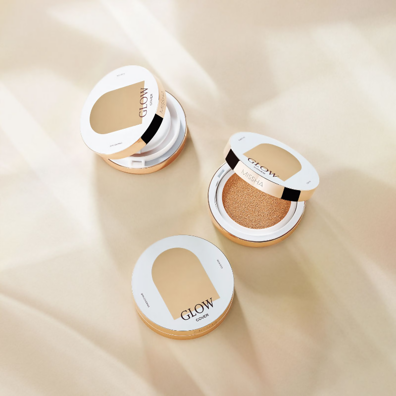 Missha Glow Cushion Light No.21P Fair SPF 37 PA+++