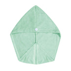 Nykaa Naturals Microfiber Hair Wrap for Frizz Free & Shiny Hair - Green