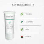 GreenOpia Naturals Tea Tree Face Wash