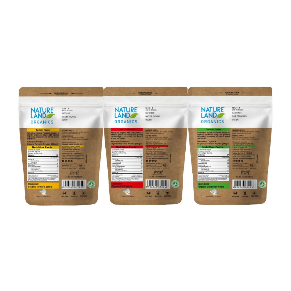 Nature Land Organics Spices