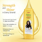 Nisha Conditioner For Women & Men - Strong & Smooth