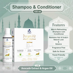Livort Ihram Kit Hajj & Umrah Face & Body Wash Sunscreen Shampoo & Conditioner