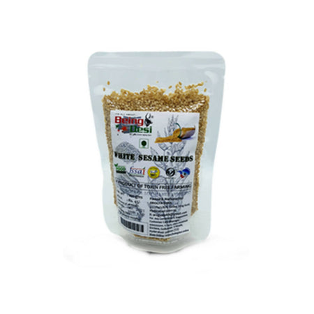 Being Desi White Sesame Seeds