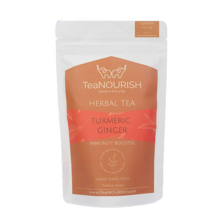 TeaNourish Turmeric Ginger Herbal Tea