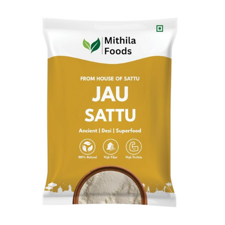 Mithila Foods Jau Sattu High-Fiber Barley Sattu