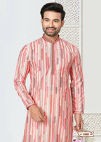 Joban Fashion Men's multicolor Cotton printed Kurta Pyjama set
