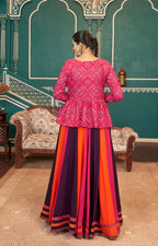 AI Fashion Multi Color Viscose Rayon Designer Navratri Lehenga Choli Collection