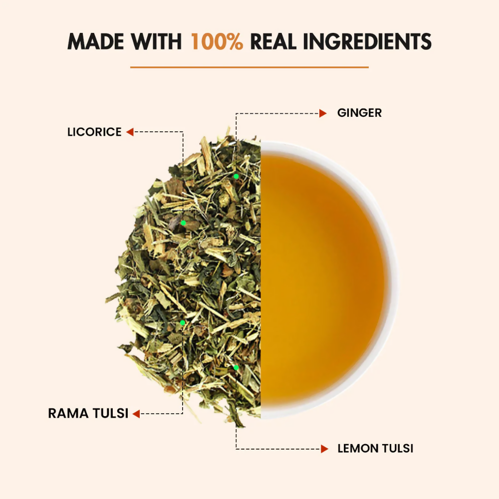 Tea Treasure Loose Leaf Immunity Tea - Distacart