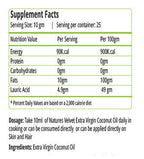 Nature's Velvet Extra Virgin Coconut Oil