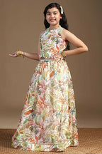 Joban Fashion Girl's Multi Color Lehenga Choli