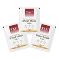 TAC - The Ayurveda Co. Kumkumadi Serum Sheet Mask | with Saffron | for Nourished & Moisturized Skin