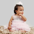 Pink Cow Fashions Pink & Sequin Gown