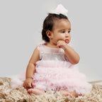 Pink Cow Fashions Pink & Sequin Gown