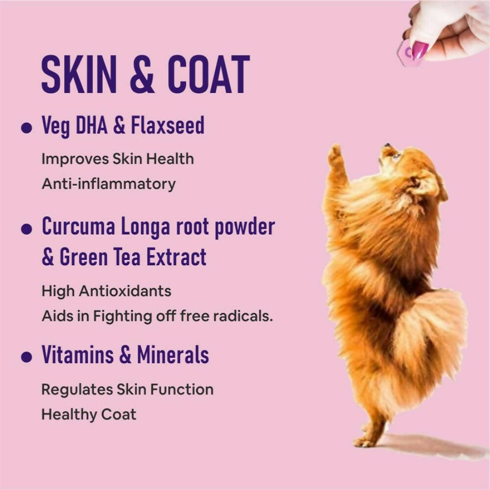 Carbamide Forte Pets Chewable Skin and Coat Tablets