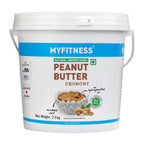 Myfitness All Natural Unsweetened Peanut Butter Crunchy - Distacart