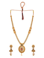 VOJ Women Gold Color stainless steel Jewellery Set - Distacart