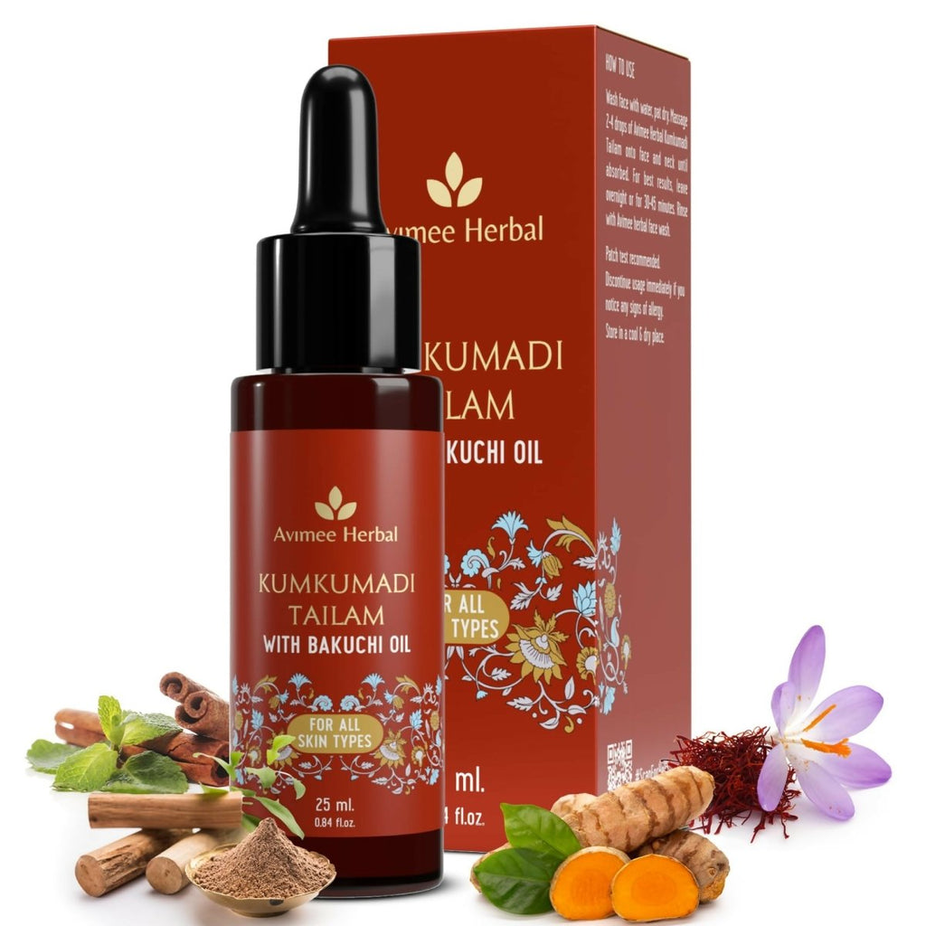 Avimee Herbal Kumkumadi Tailam With Bakuchi Oil