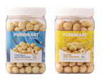 Pureheart Nutreat Combo of Natural Macadamia and Salted Roasted Macadamia - Distacart