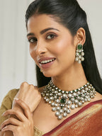 Nuyug Ethereal Kundan Necklace Set