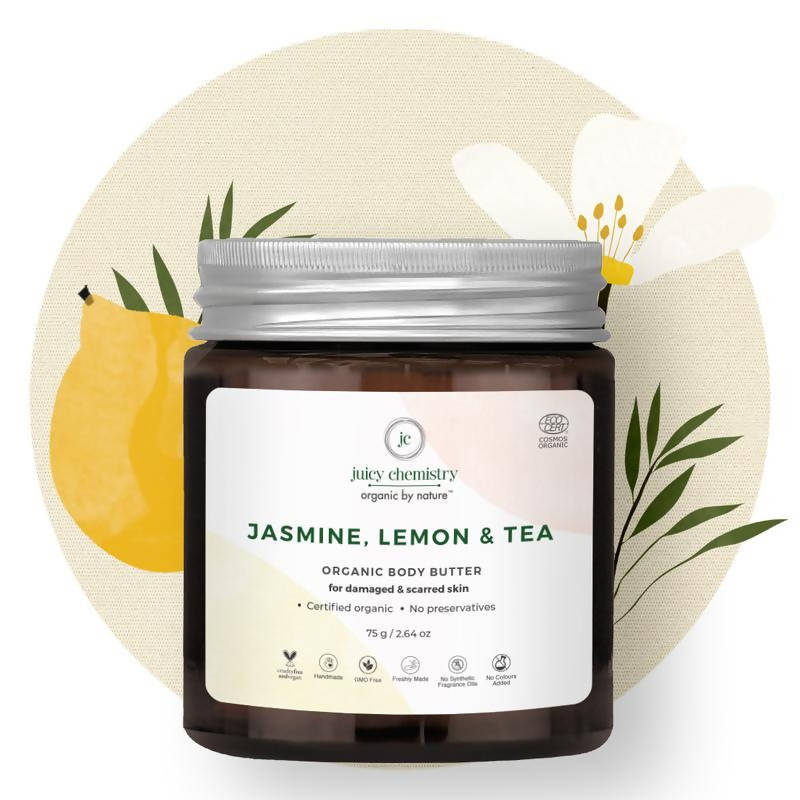 Juicy Chemistry Jasmine, Lemon & Tea Organic Body Butter