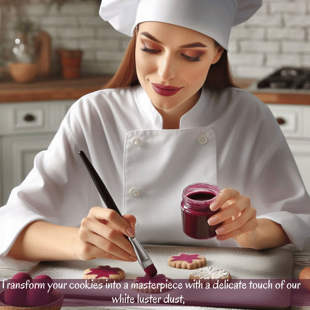 confect merlot mauve luster dust br b 5 gms b