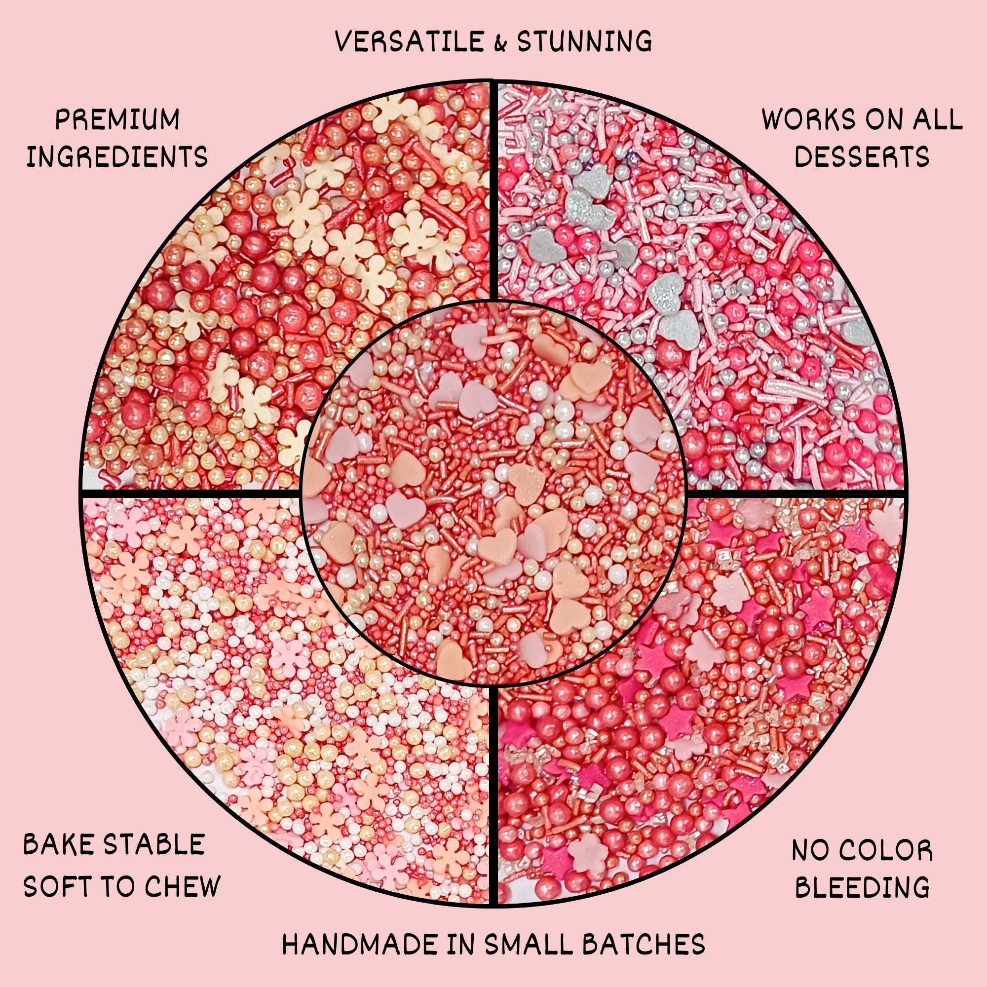valentine sprinkles vs multipack 15 100 gms