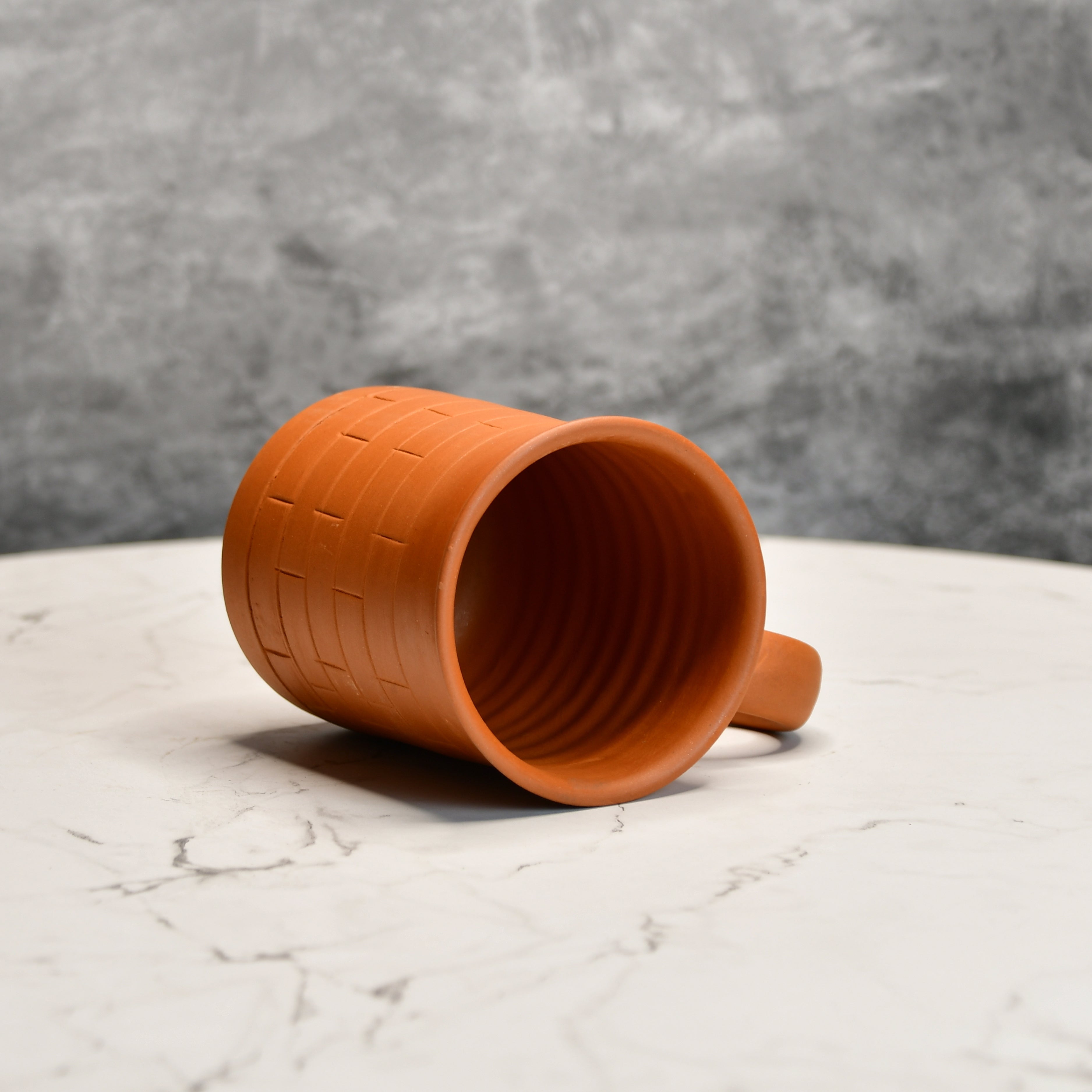 Sowpeace Premium Unglazed Terracotta imprinted Drink Mugs - Distacart