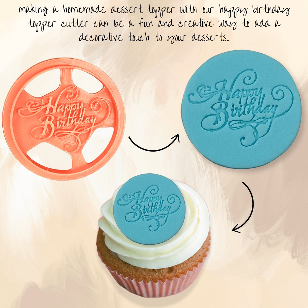 confect toppers cutters congratulations topper cutter fondant cutter celebration topper cutter happy birthday 03