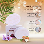 Patanjali Shea- Saffron Cream Bathing Bar 125g (B3 G1) - Distacart