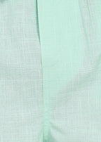 Fabmade Mint Drift Linen Shorts
