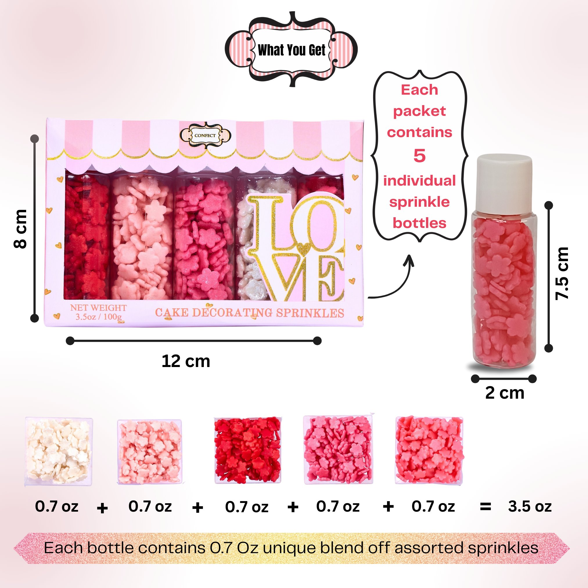 valentine sprinkles vs multipack 06 100 gms