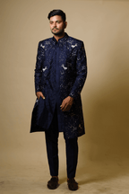 Flying Unicorn Designer Men's Kurta by Hilo Design