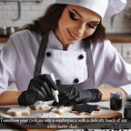 tulip black edible luster dust 5 gms
