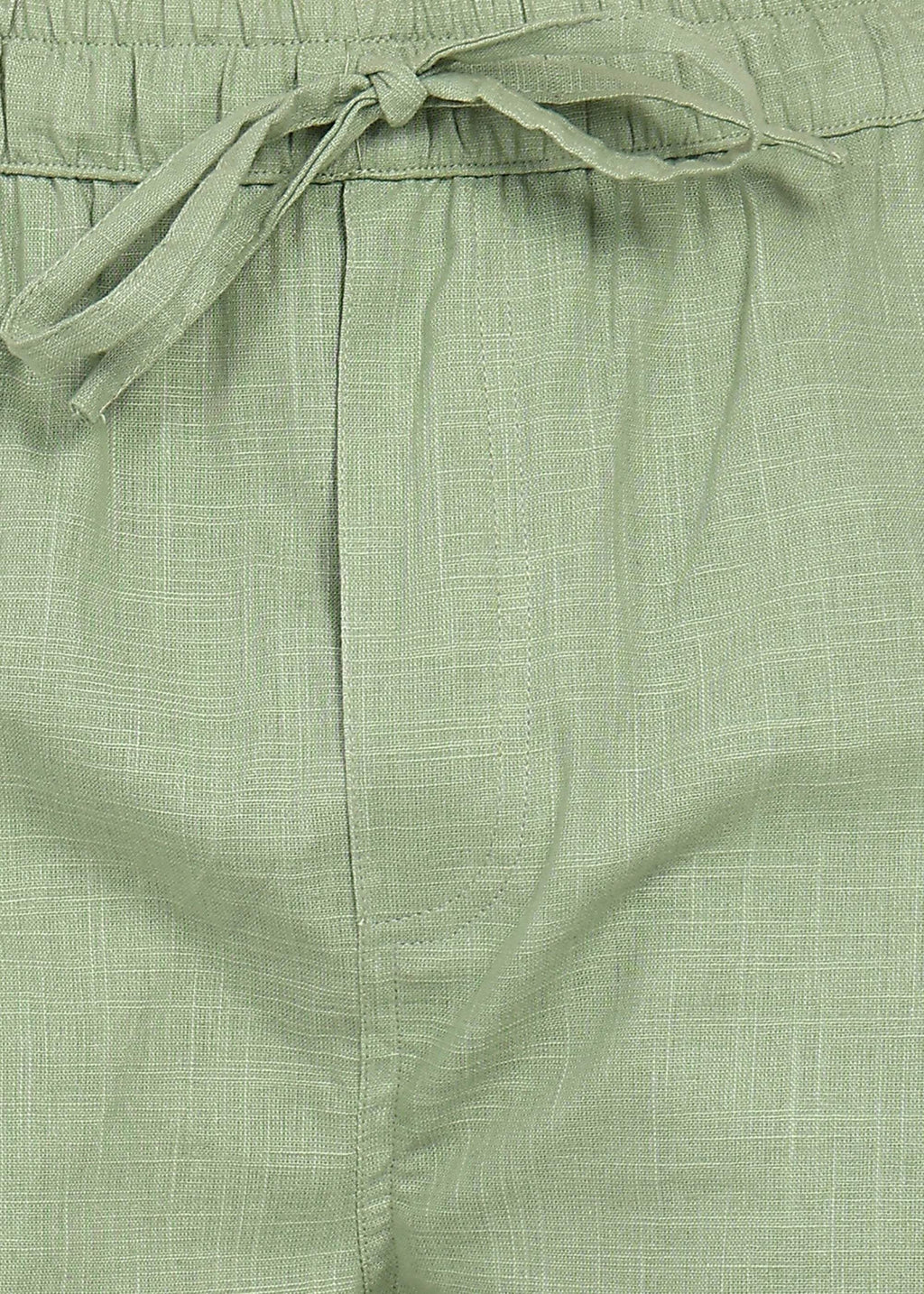 Fabmade Sage Linen Shorts