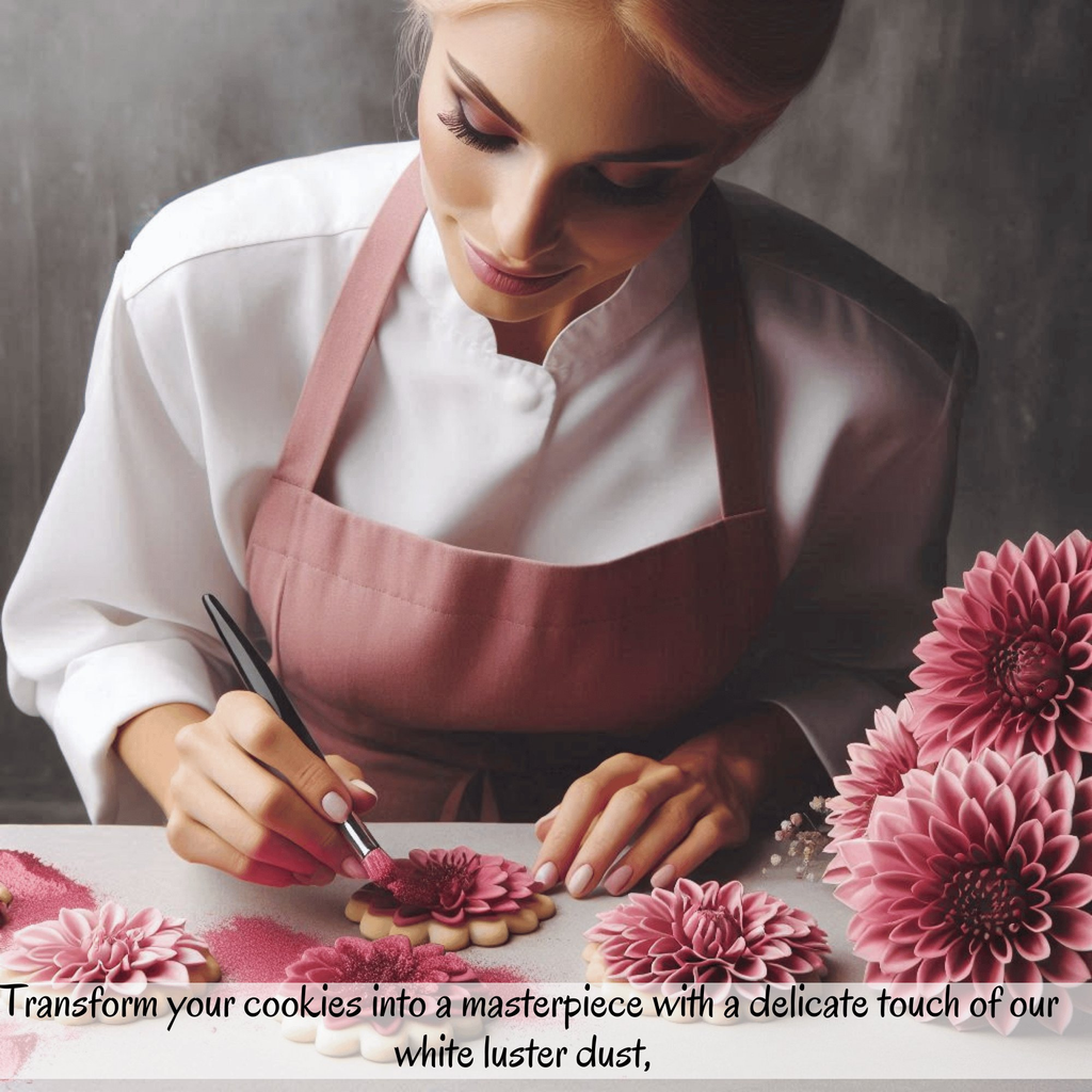 dahlia pink edible luster dust 5 g