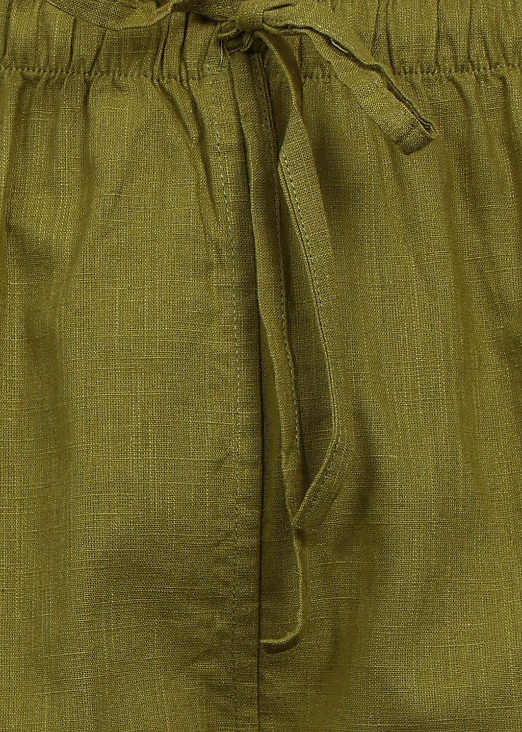 Fabmade Olive Linen Trousers